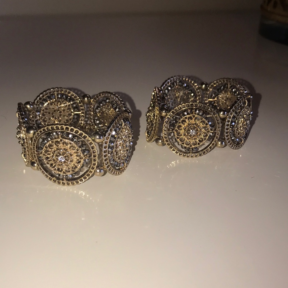 Gold bracelets